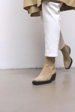 COPENHAGEN STUDIOS Westernstiefel-Cph236 Suede Sand