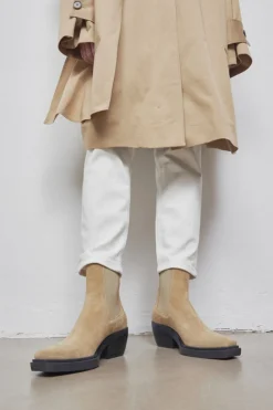 COPENHAGEN STUDIOS Westernstiefel-Cph236 Suede Sand