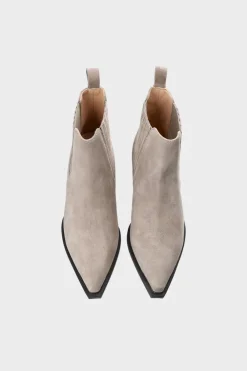 COPENHAGEN STUDIOS Westernstiefel-Cph244 Suede Leichter Stein