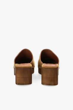 COPENHAGEN STUDIOS Pantoletten-Cph793 Suede Honig