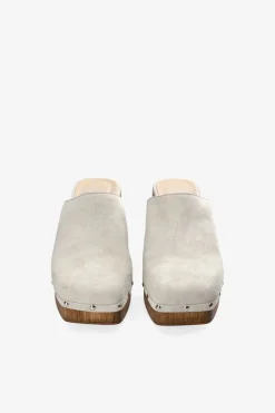 COPENHAGEN STUDIOS Pantoletten-Cph793 Suede Cremefarben