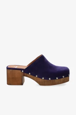 COPENHAGEN STUDIOS Pantoletten-Cph793 Suede Kraftiges Blau