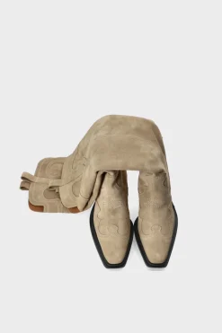 COPENHAGEN STUDIOS Westernstiefel-Cph286 Suede Sand