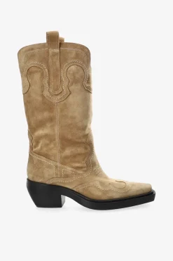 COPENHAGEN STUDIOS Westernstiefel-Cph233 Suede Sand