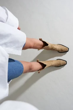 COPENHAGEN STUDIOS Westernstiefel-Cph233 Suede Sand