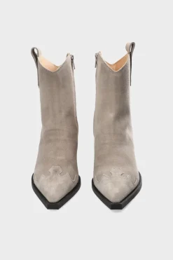COPENHAGEN STUDIOS Westernstiefel-Cph238 Suede Leichter Stein