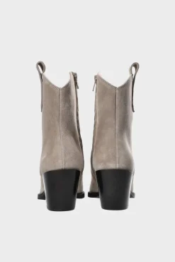 COPENHAGEN STUDIOS Westernstiefel-Cph238 Suede Leichter Stein