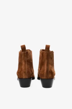 COPENHAGEN STUDIOS Stiefel-Cph244 Suede Cognac