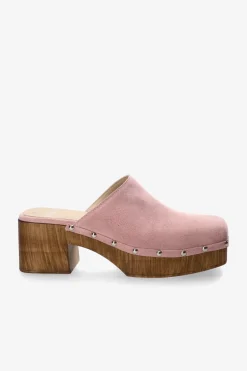 COPENHAGEN STUDIOS Pantoletten-Cph793 Suede Light Rose