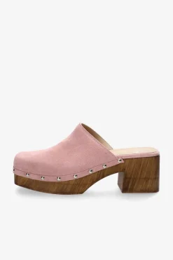COPENHAGEN STUDIOS Pantoletten-Cph793 Suede Light Rose