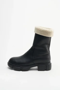 COPENHAGEN STUDIOS Stiefel-Cph668 Vegan Teddy Nappa Schwarz