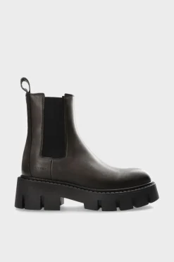 COPENHAGEN STUDIOS Stiefel-Cph137 Vintage Vitello Aus Schwarz