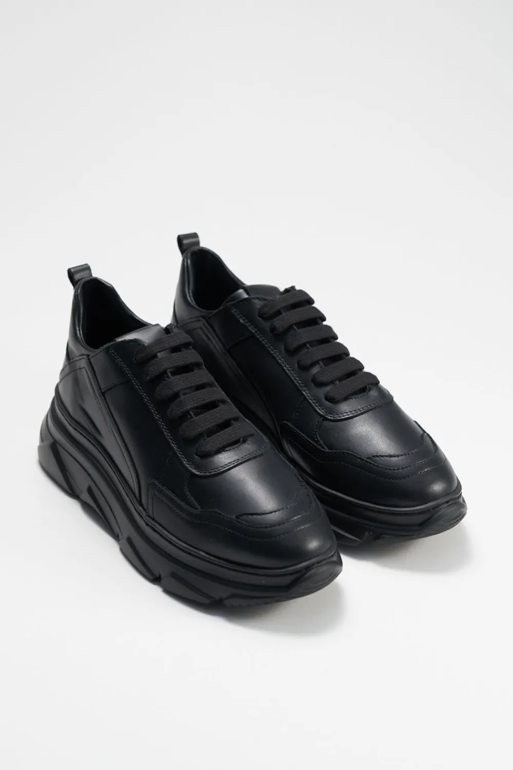 COPENHAGEN STUDIOS Sneaker-Cph40 Vitello Schwarz Schwarz