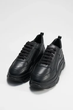COPENHAGEN STUDIOS Sneaker-Cph40 Vitello Schwarz Schwarz