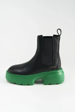COPENHAGEN STUDIOS Stiefel-Cph276 Vitello Schwarz/Tiefgrun