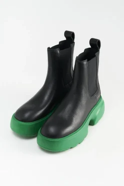 COPENHAGEN STUDIOS Stiefel-Cph276 Vitello Schwarz/Tiefgrun