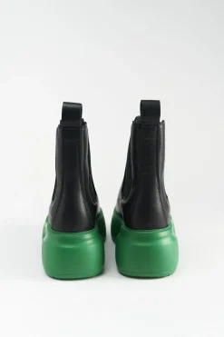 COPENHAGEN STUDIOS Stiefel-Cph276 Vitello Schwarz/Tiefgrun