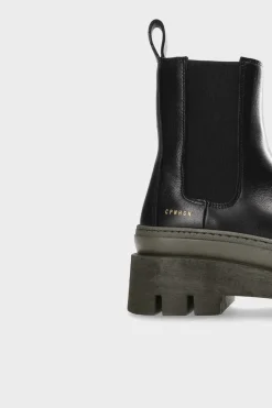 COPENHAGEN STUDIOS Stiefel-Cph686 Vitello Schwarz Grun