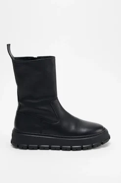 COPENHAGEN STUDIOS Stiefel-Cph342 Vitello Schwarz