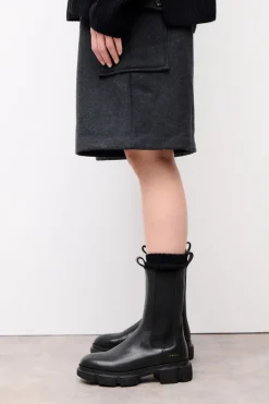 COPENHAGEN STUDIOS Stiefel-Cph500 Vitello Schwarz