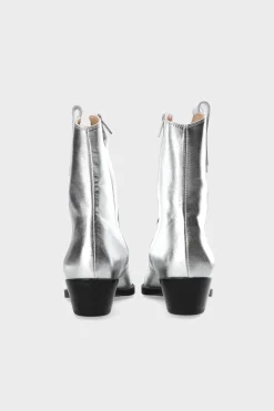 COPENHAGEN STUDIOS Westernstiefel-Cph239 Vitello Silber