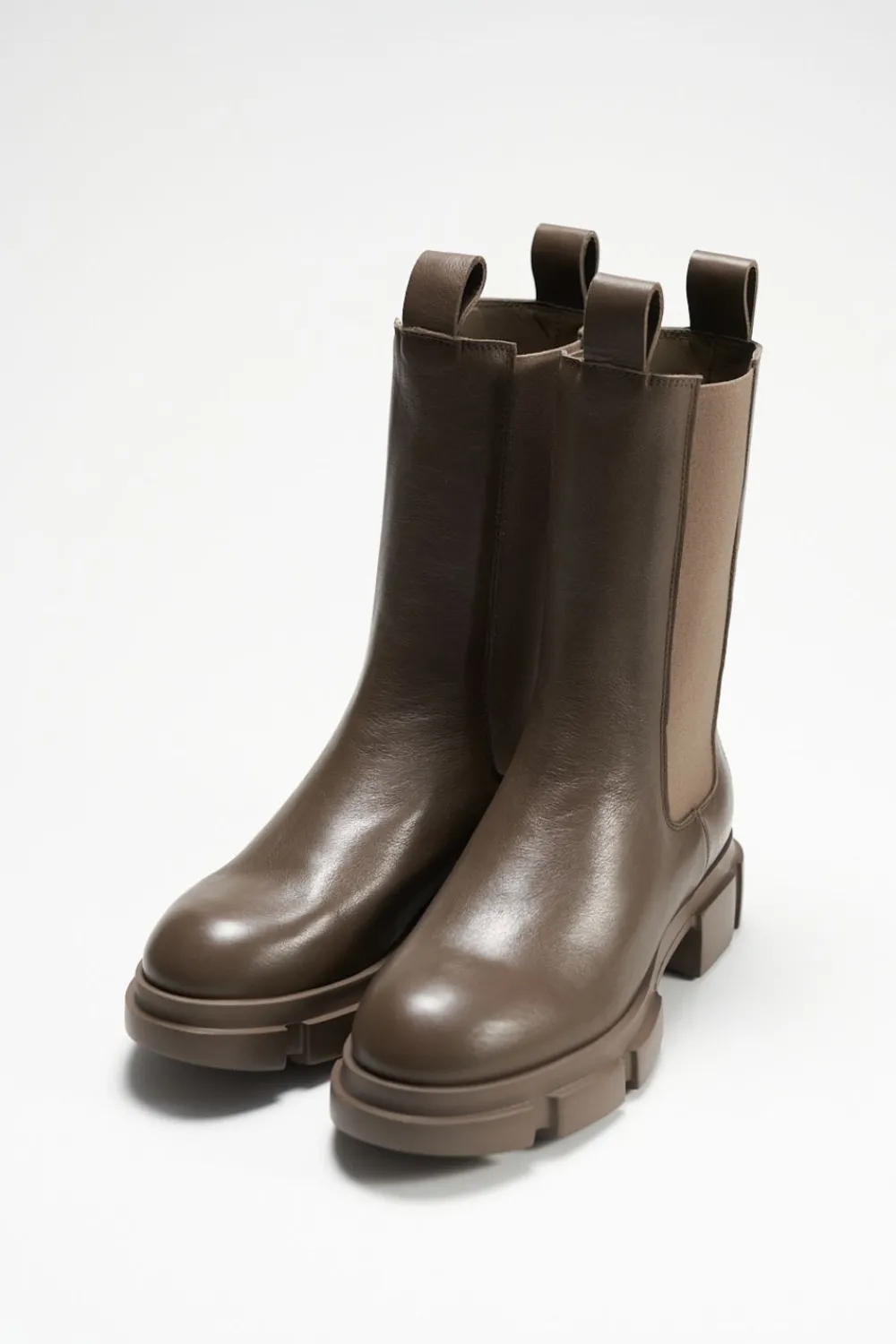 COPENHAGEN STUDIOS Stiefel-Cph500 Vitello Khaki