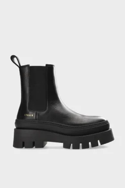 COPENHAGEN STUDIOS Stiefel-Cph686 Vitello Schwarz Schwarz