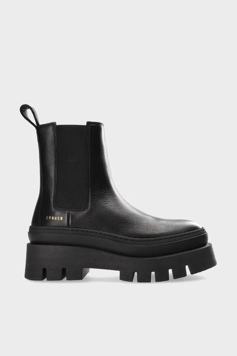 COPENHAGEN STUDIOS Stiefel-Cph686 Vitello Schwarz Schwarz