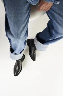 COPENHAGEN STUDIOS Stiefel-Cph605 Vitello Schwarz
