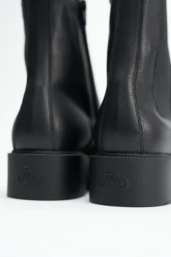 COPENHAGEN STUDIOS Stiefel-Cph576 Vitello Schwarz
