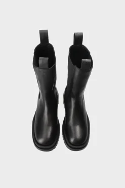 COPENHAGEN STUDIOS Stiefel-Cph1000 Vitello Schwarz/Schwarz Matt