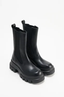 COPENHAGEN STUDIOS Stiefel-Cph183 Vitello Schwarz