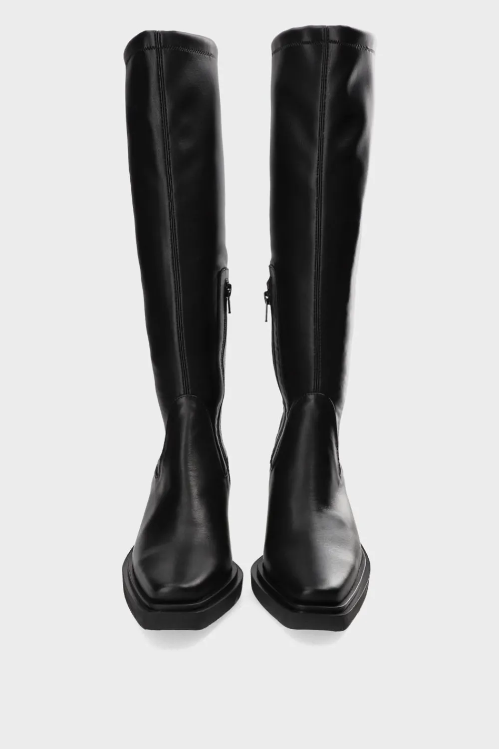 COPENHAGEN STUDIOS Westernstiefel-Cph285 Vitello/Vegan Stretch Schwarz