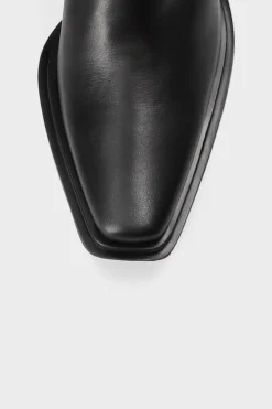 COPENHAGEN STUDIOS Westernstiefel-Cph285 Vitello/Vegan Stretch Schwarz
