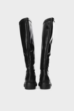COPENHAGEN STUDIOS Stiefel-Cph556 Vitello/Vegan Stretch Schwarz