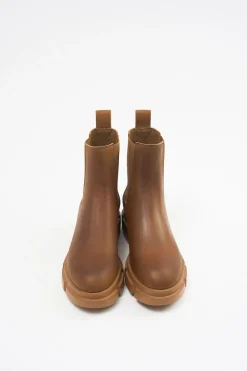 COPENHAGEN STUDIOS Stiefel-Cph570 Waxed Nabuc Cognac
