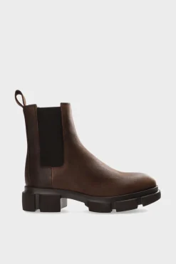 COPENHAGEN STUDIOS Stiefel-Cph570 Waxed Nabuc Schokolade