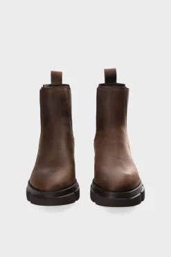 COPENHAGEN STUDIOS Stiefel-Cph570 Waxed Nabuc Schokolade