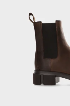 COPENHAGEN STUDIOS Stiefel-Cph570 Waxed Nabuc Schokolade