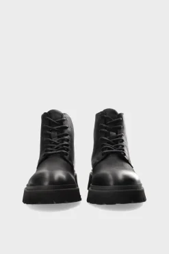 COPENHAGEN STUDIOS Stiefel-Cph188 Waxed Nabuc Schwarz