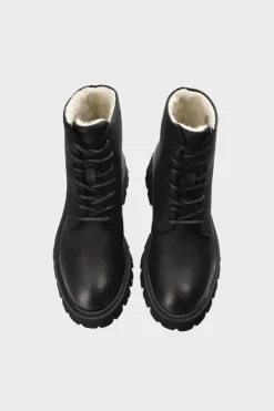 COPENHAGEN STUDIOS Stiefel-Cph188 Waxed Nabuc Schwarz