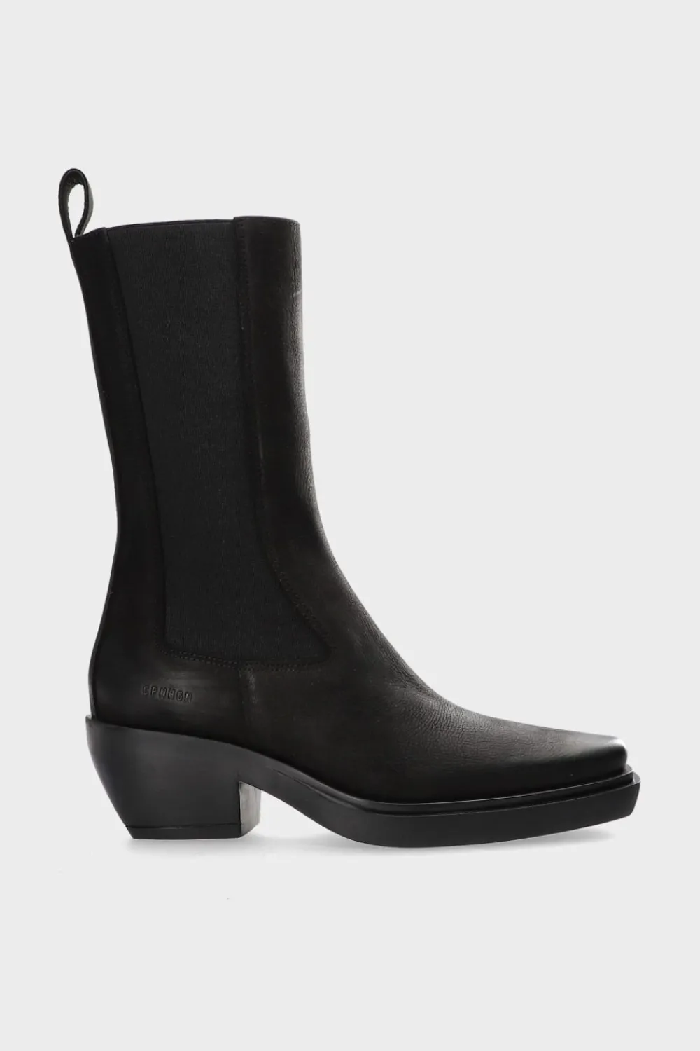 COPENHAGEN STUDIOS Westernstiefel-Cph282 Waxed Nabuc Schwarz