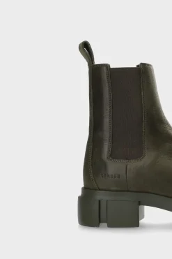 COPENHAGEN STUDIOS Stiefel-Cph570 Waxed Nabuc Khaki