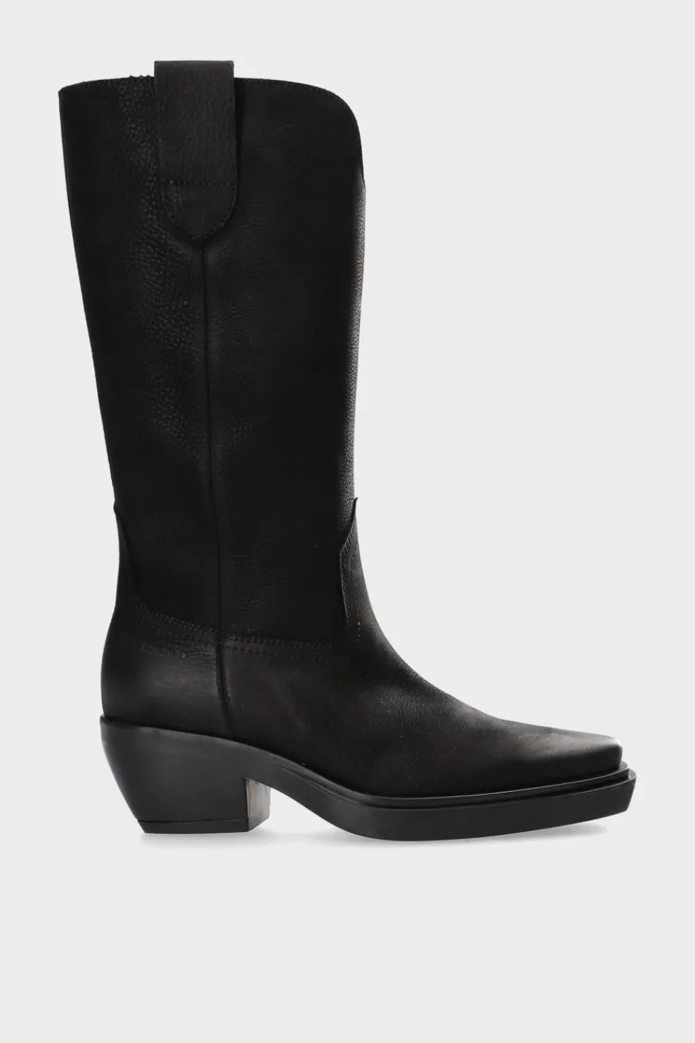 COPENHAGEN STUDIOS Westernstiefel-Cph283 Waxed Nabuc Schwarz