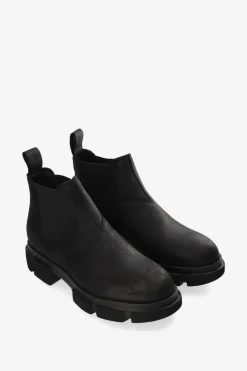 COPENHAGEN STUDIOS Stiefel-Cph504 Waxed Nabuc Schwarz