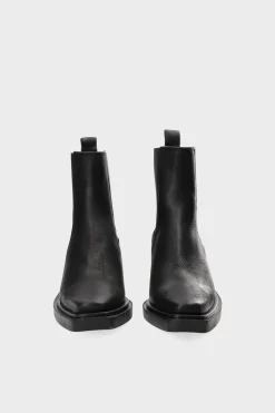 COPENHAGEN STUDIOS Westernstiefel-Cph236 Waxed Nabuc Schwarz