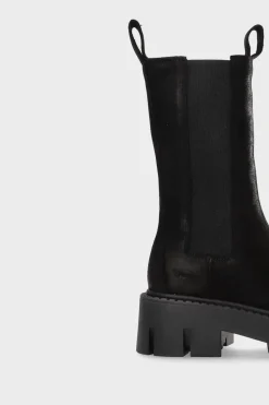 COPENHAGEN STUDIOS Stiefel-Cph139 Waxed Suede Schwarz