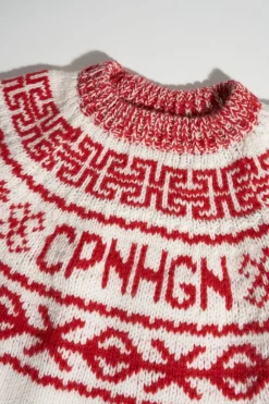 COPENHAGEN STUDIOS Zur Seite Fahren-Cph Wool Pullover 1 Wool Rot
