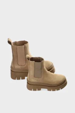 COPENHAGEN STUDIOS Stiefel-Cph686K Nabuc Taupe
