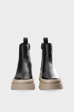 COPENHAGEN STUDIOS Stiefel-Cph686K Vitello Black/Nature